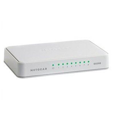 Netgear Gs208-100pes Switch 8p Gigabit